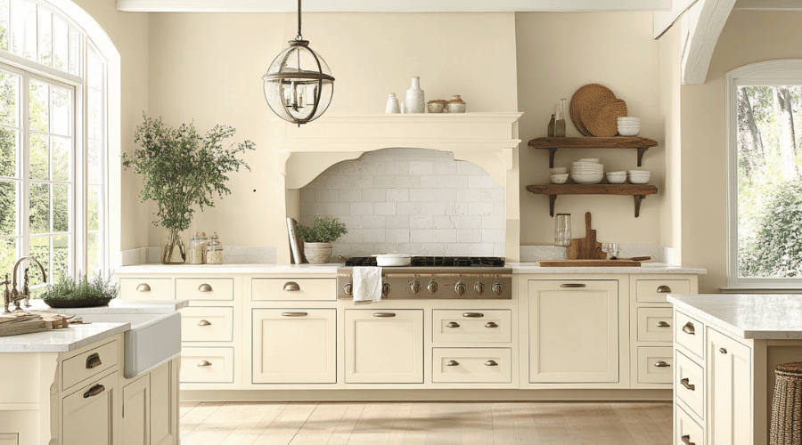 Custom Kitchen Textiles Background